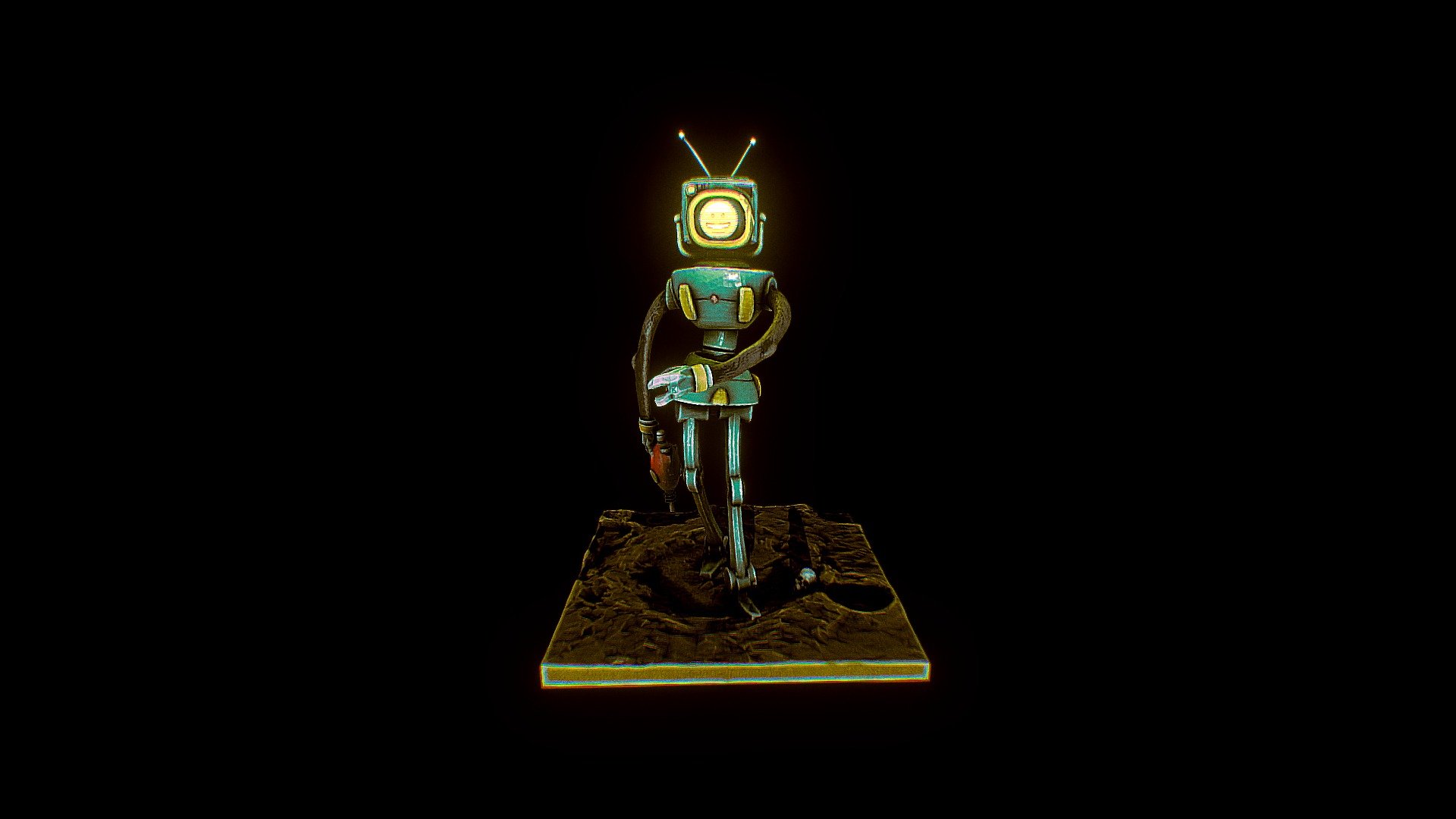 Ugly Droid — Sketchfab embed 3D viewer