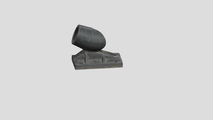 United States Coast Guard Manby Mortar 3D Model