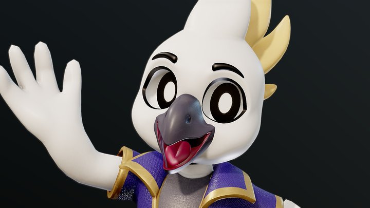 Chip Cockatoo - Indigo park – Modello 3D gratuito STL