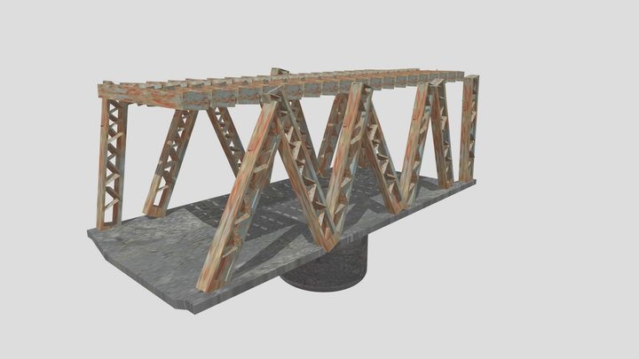 Old bridge 3D Model