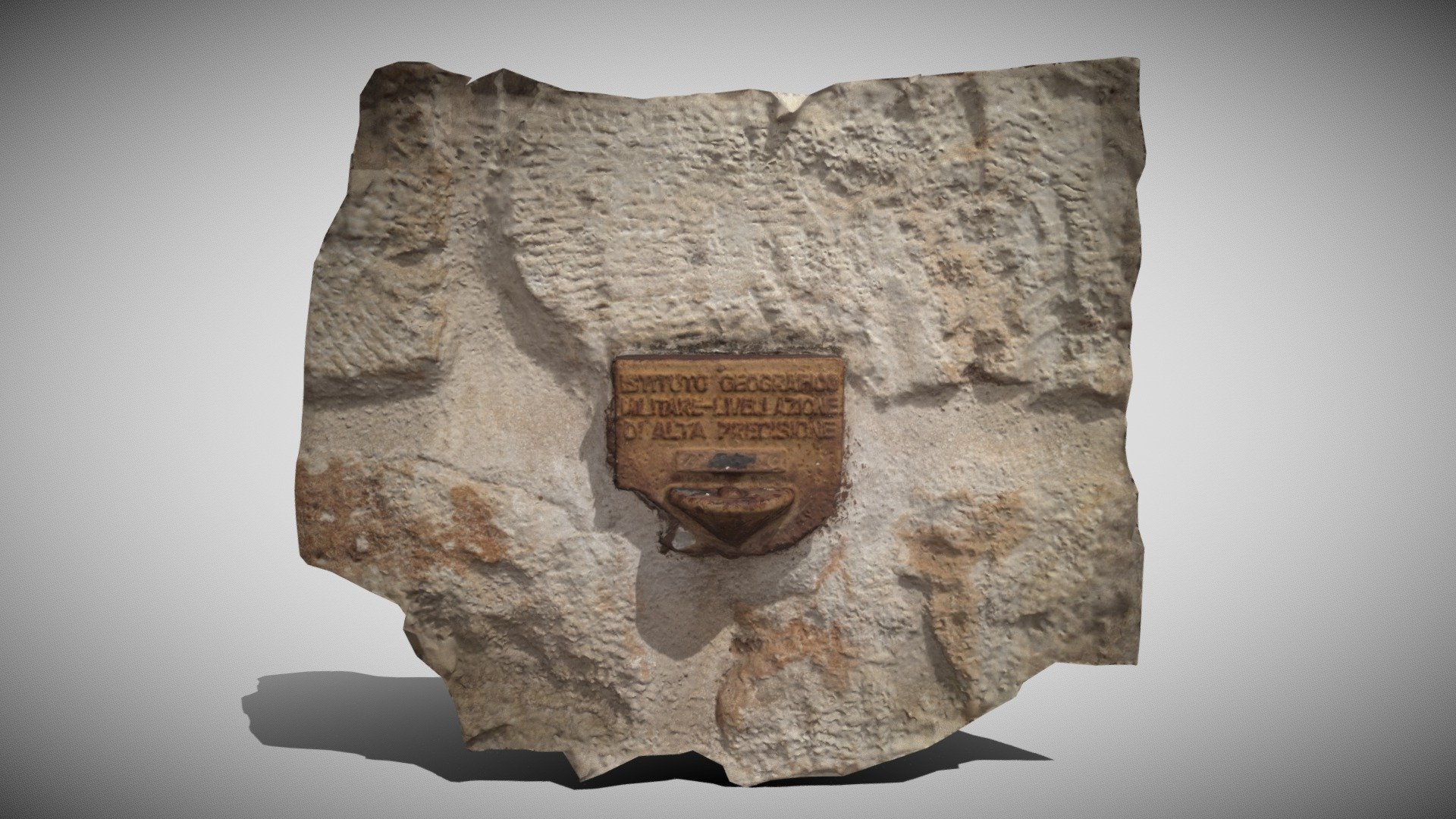 Caposaldo Livellazione Alta Precisione 3D model by Lilium Arts (liliumarts) [9f2a74a] Sketchfab