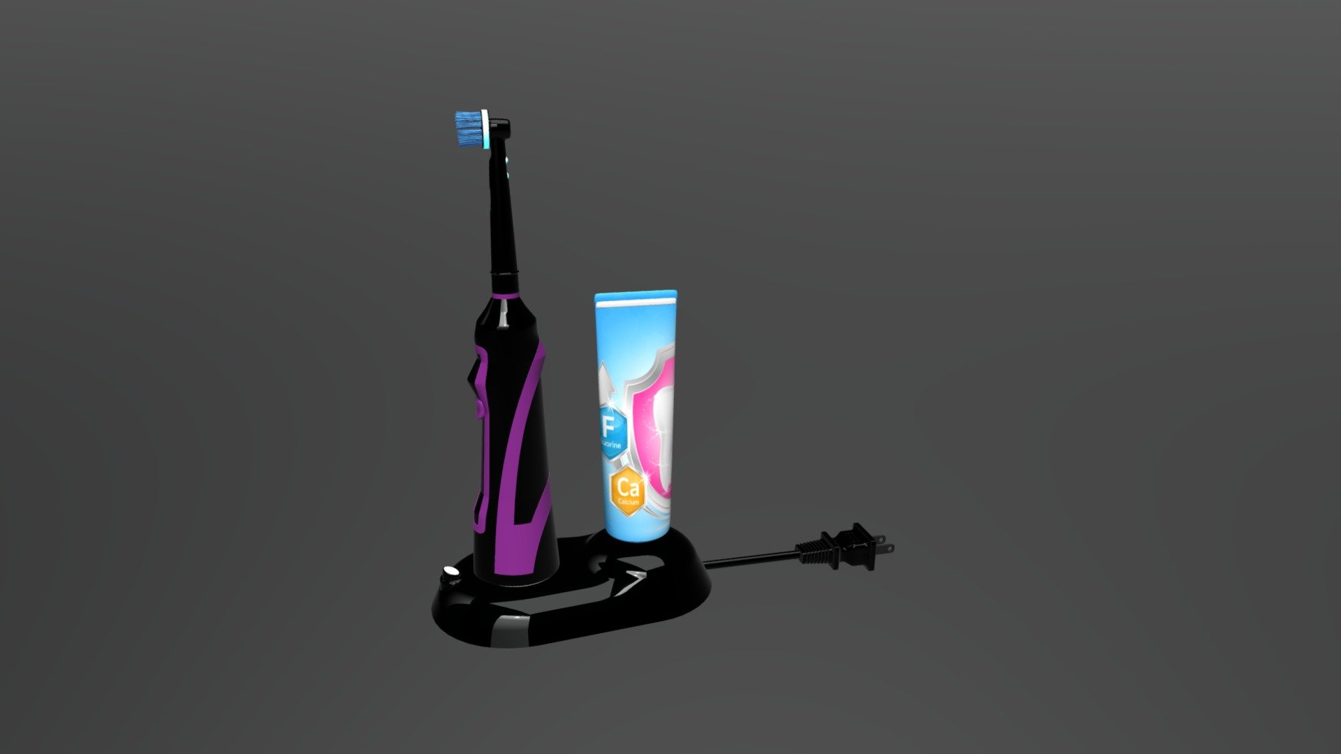 Lampros Toothbrush — Sketchfab embed 3D viewer