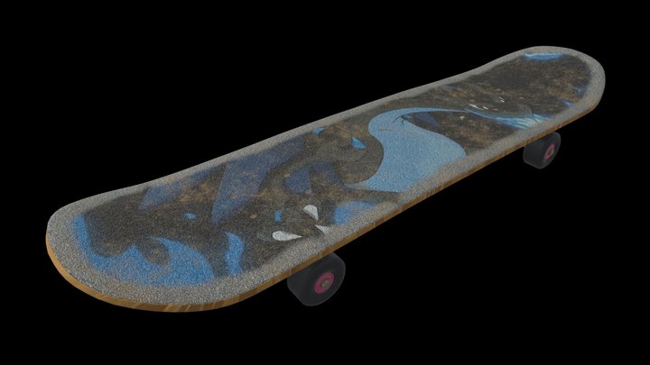 Challenge - Textura Skate 3D Model