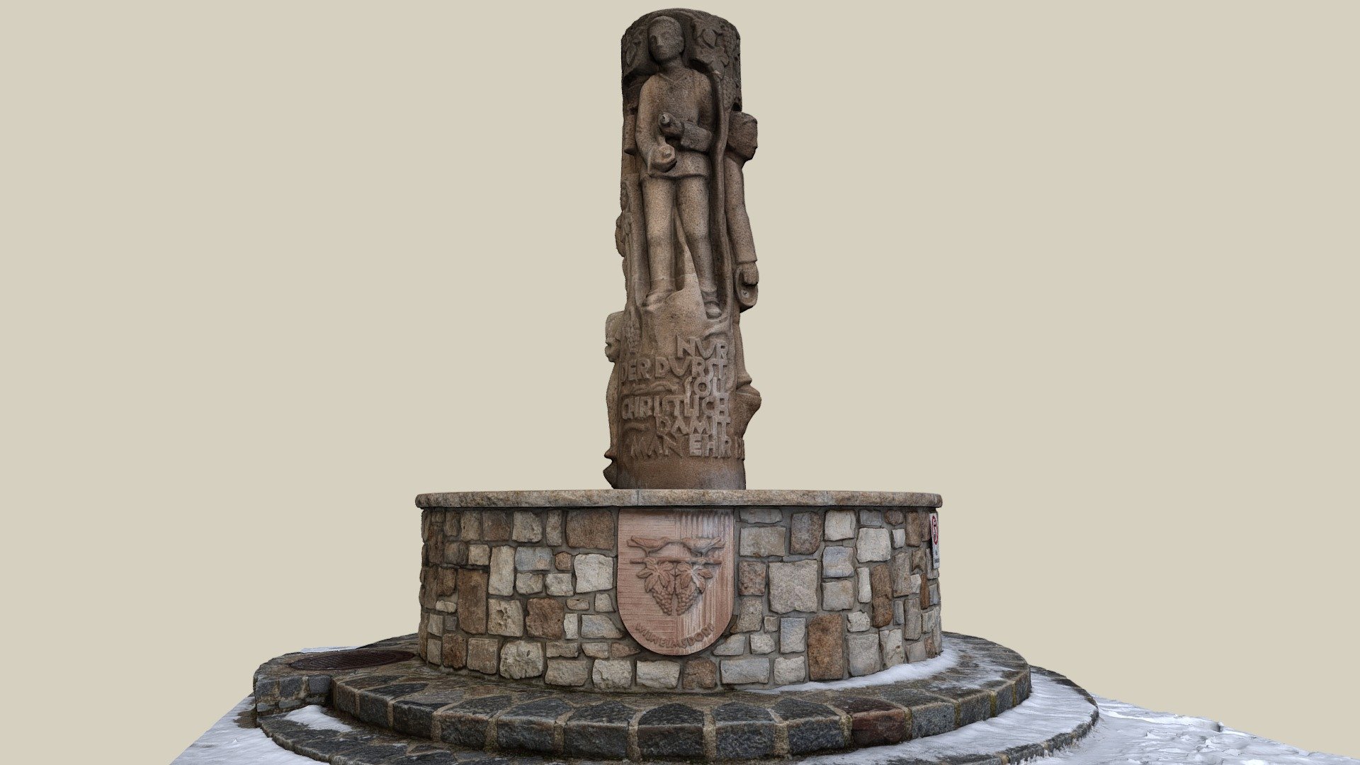 Stadtbrunnen — Sketchfab embed 3D viewer