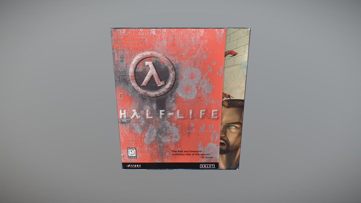 Half Life 1 - Big Box - US 3D Model