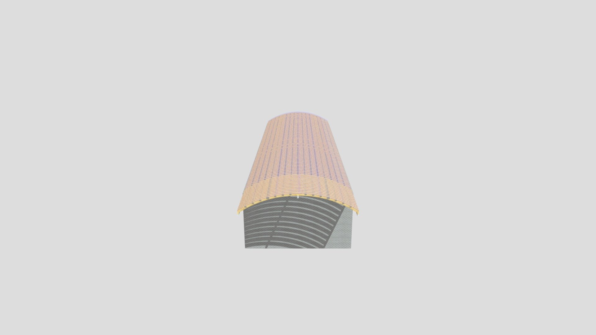 Barn Roof — Sketchfab embed 3D viewer