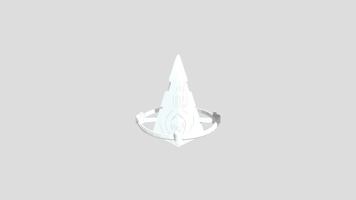 alien ship 3D Model