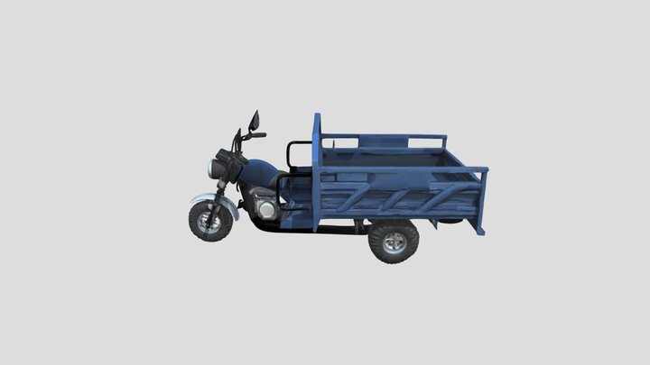 Cargo Trike 3D Model