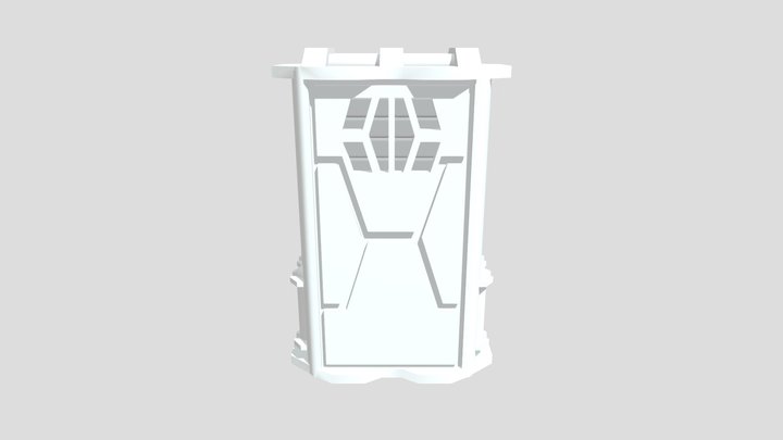 Cryopod 3D Model