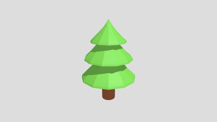 green Tree 3D Model