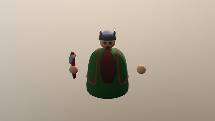 Master Dwarf 3D Model