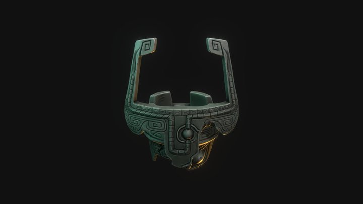 Midna's Helmet - Fused Shadow 3D Model