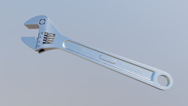Wrench 3D Model