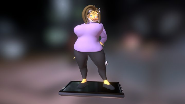 Aydl Statue 3D Model