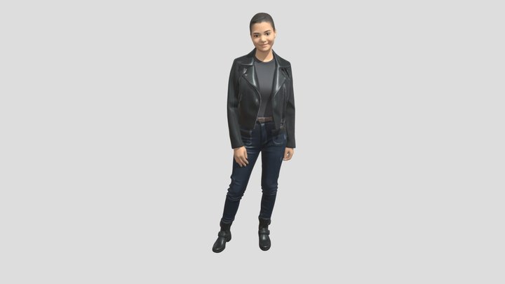 Leather Jacket Confidence – Kostenloses 3D-Modell STL
