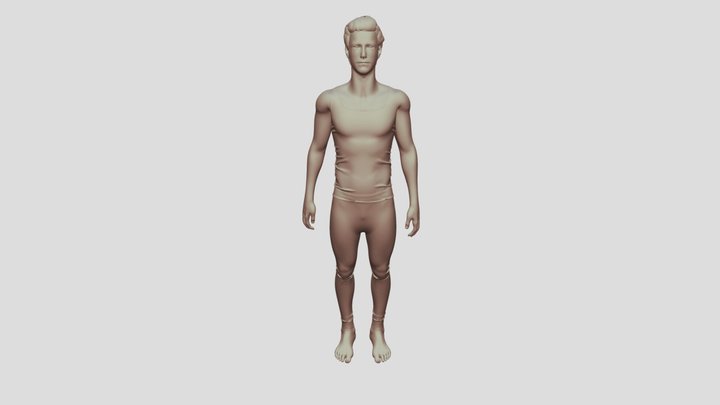 MaleModelstl 3D Model