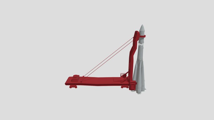 Vostok 1 Kaluga 3D Model