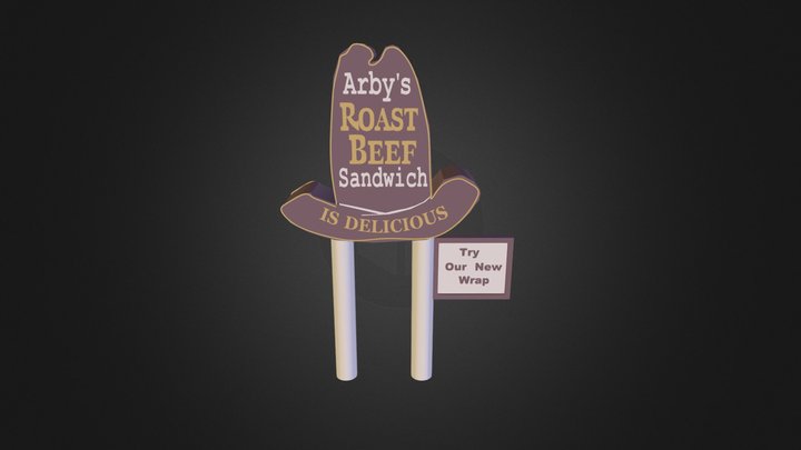 Arbys 3D Model