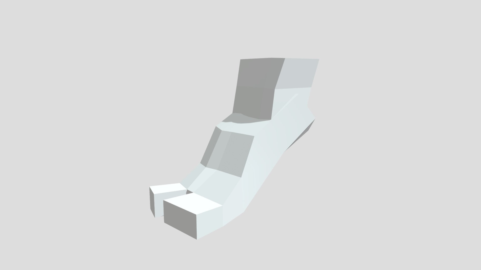 Block Foot - 3D model by Kaden Campbell (@KadenCampbell) [9f387e7 ...