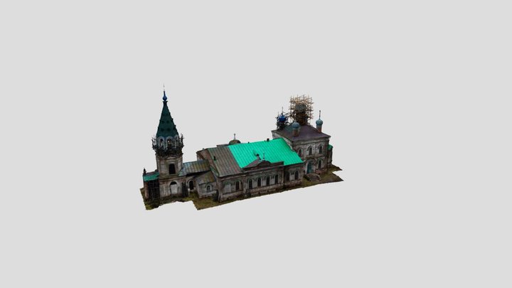 Church of the Holy Trinity 3D Model