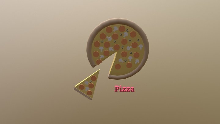Copy Of Pizza 3D Model
