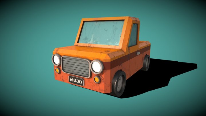 BeachTruck || Pickup Truck 3D Model
