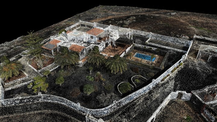Vivienda Unifamiliar Villa de Teguise 3D Model