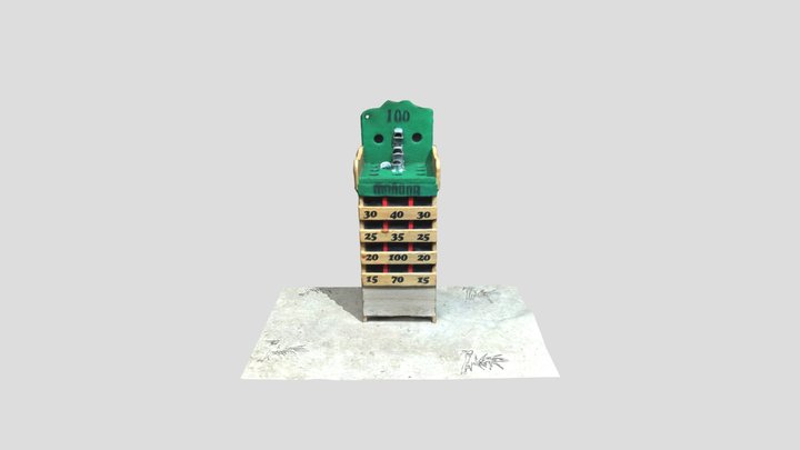 Frog Game 3D Model