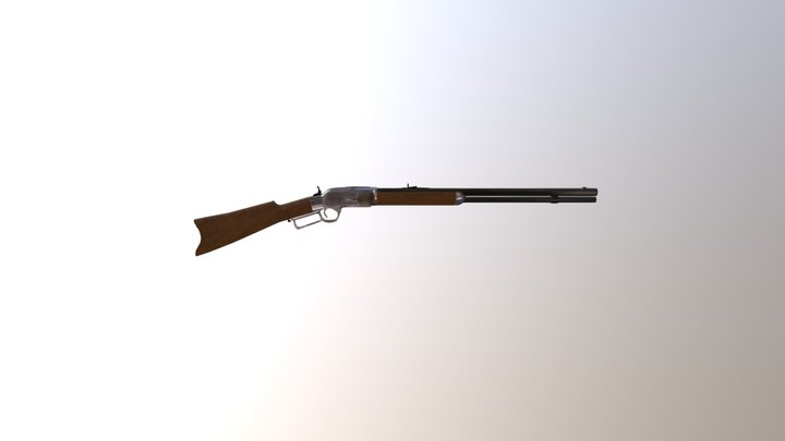 Winchester 1873 3D Model