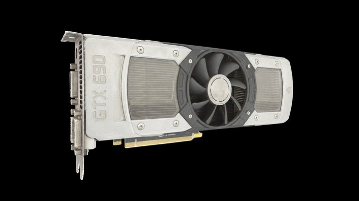 Graphic Card 3D Model