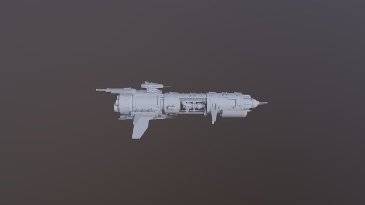 Destroyer 3D Model