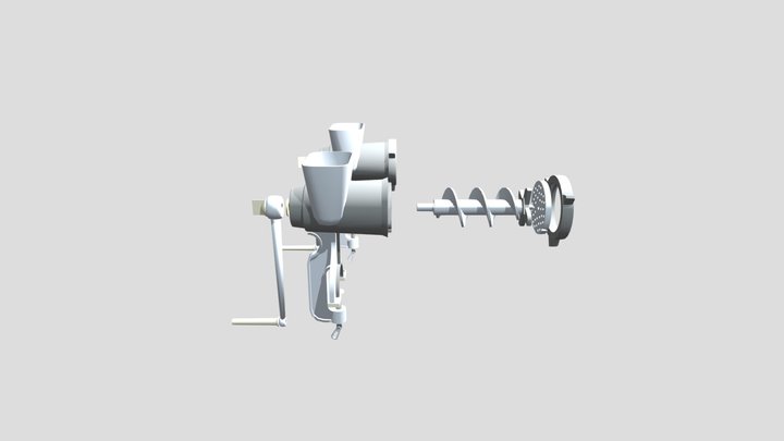 Meat Grinder 3D Model