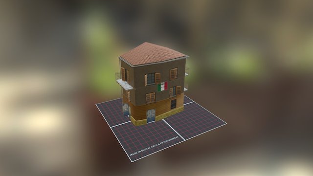 House_Restaurant001 3D Model