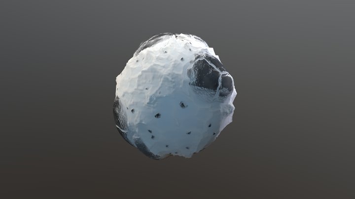 Snow Environment 3D Model