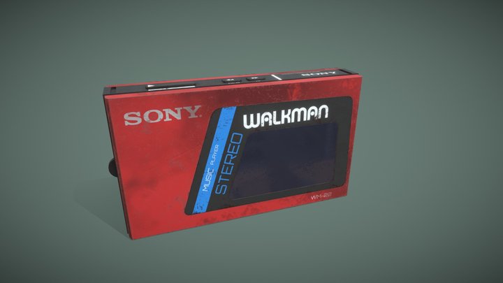 sony Walkman WM-22 3D Model