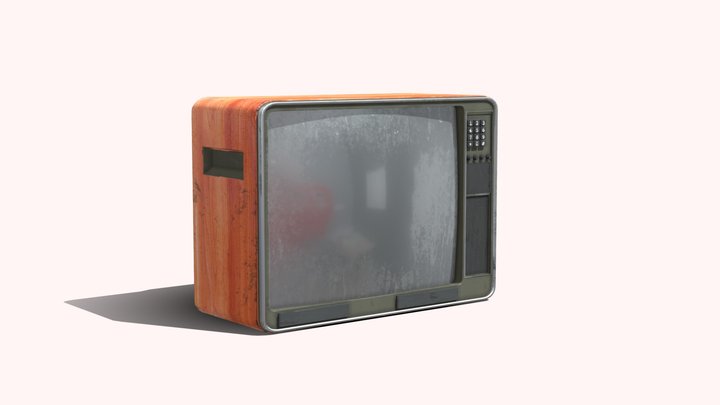 TV , old TV 3D Model