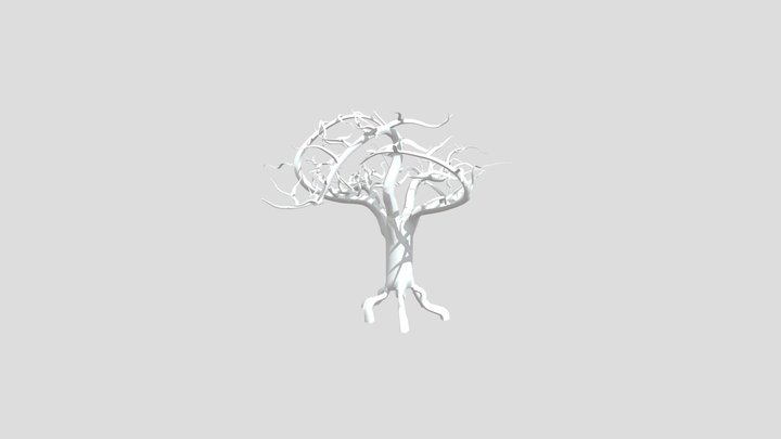 Alien Tree 3D Model