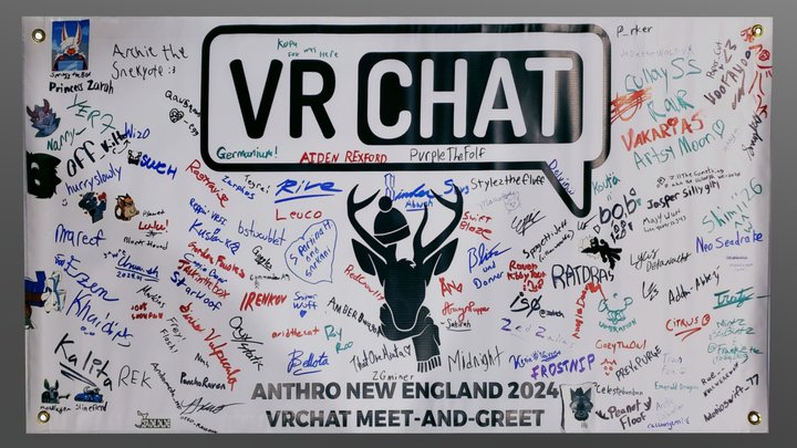 VRChat Banner (ANE2024) 3D Model