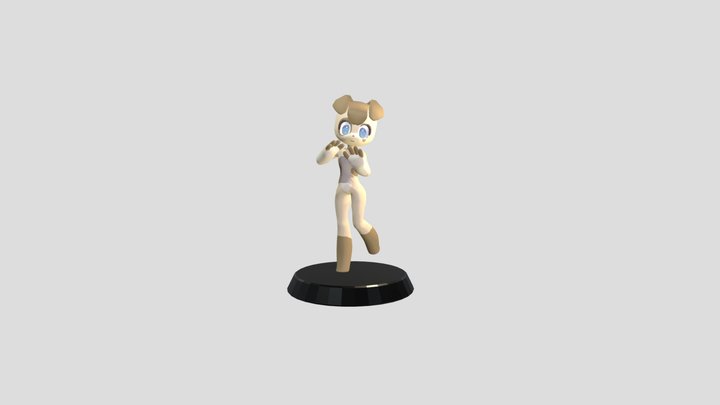 期中小狗 3D Model