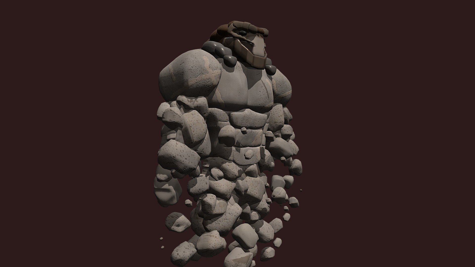 Golem - 3D Model By Emmya [9f3e146] - Sketchfab