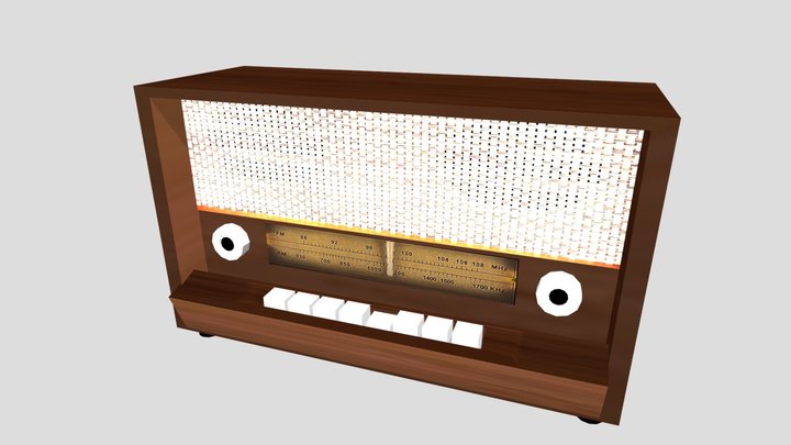 Radio Modeling 3D Model