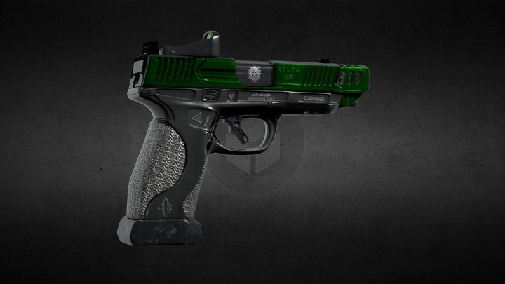 Pistol | M&P®10mm M2.0 3D Model