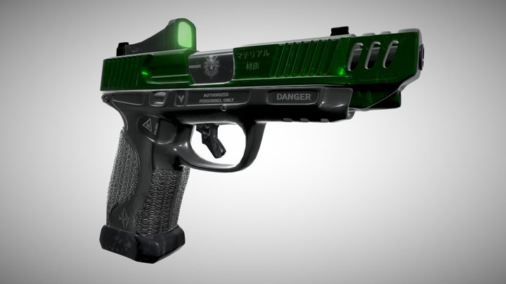 Pistol | M&P®10mm M2.0 3D Model