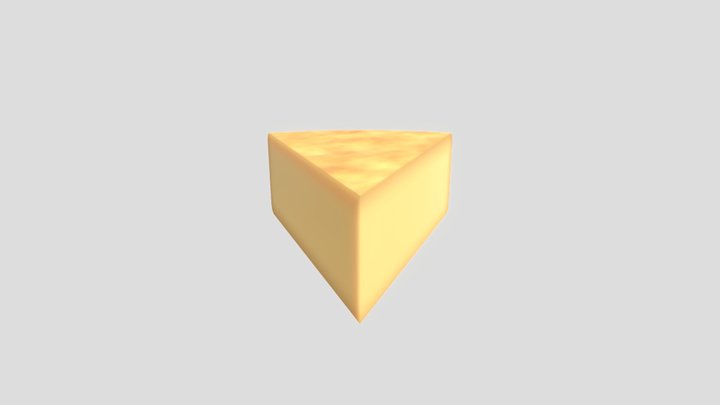 Cheese Wedge 3D Model