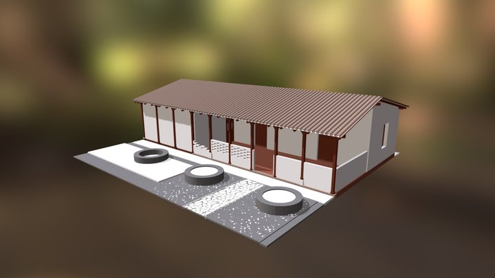 Estación Agua Clara 3D Model