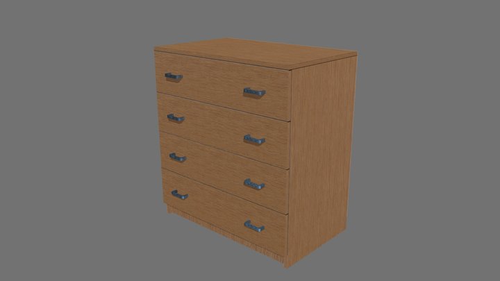 Dresser 3D Model