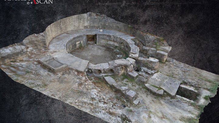 Castellum aquae - Nîmes 3D Model