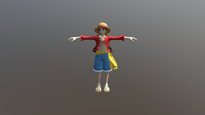 Luffy 3D Model