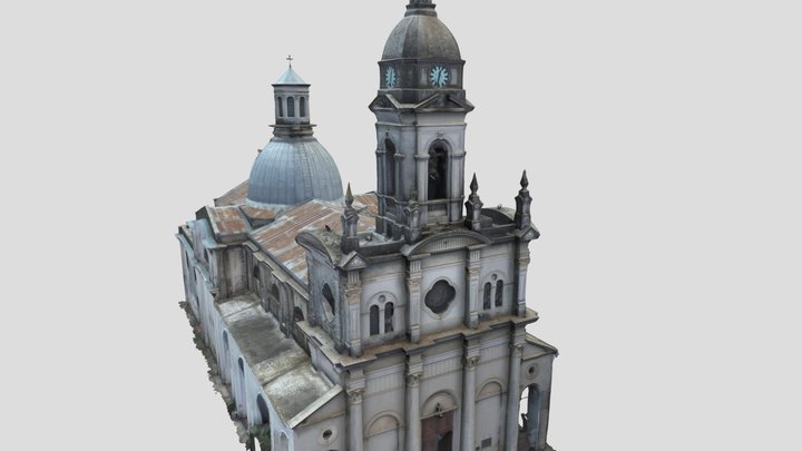 Inmaculada Concepción Santo Tomas de Aquino 3D Model