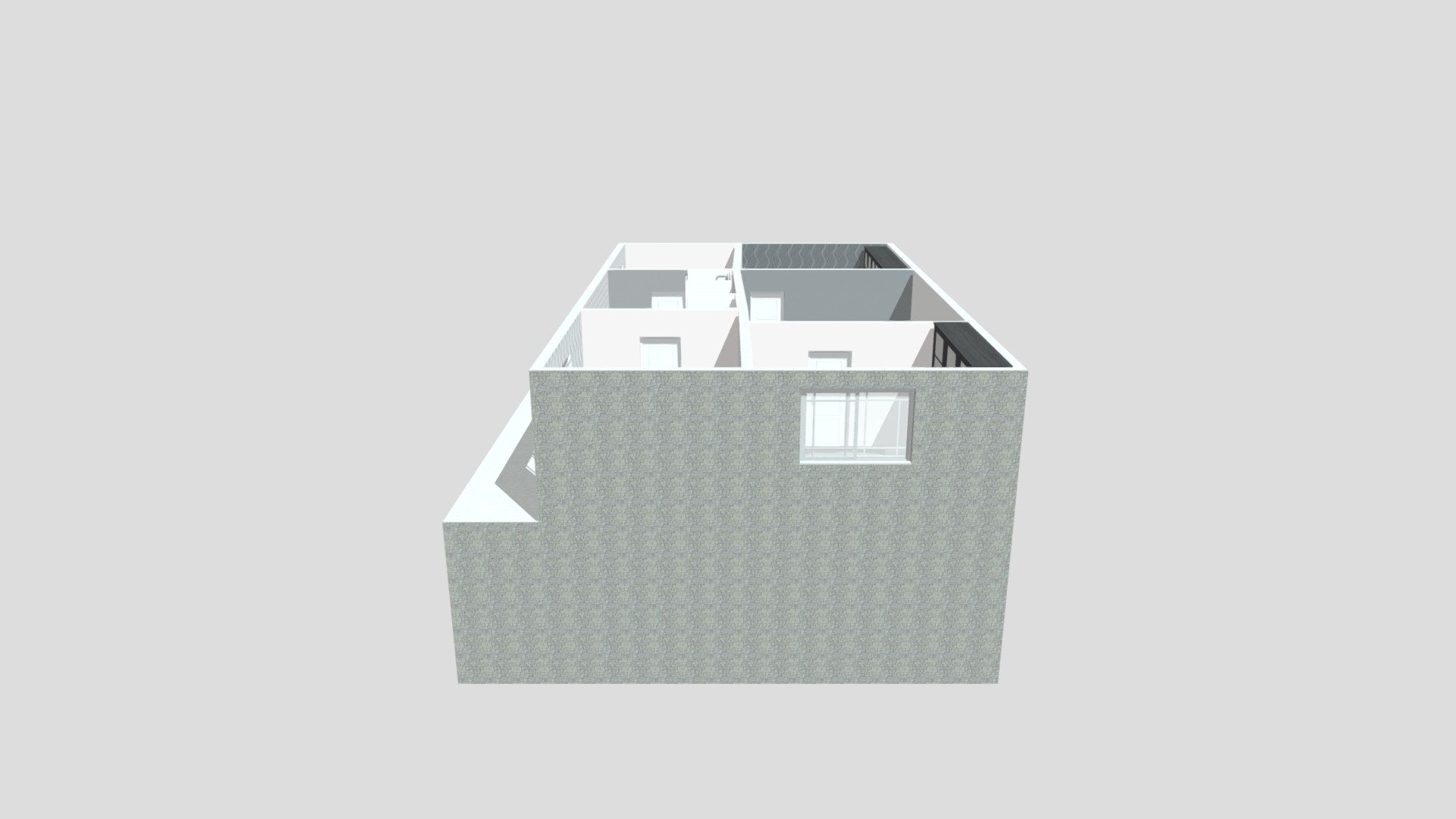 Modern brick 4 bed house